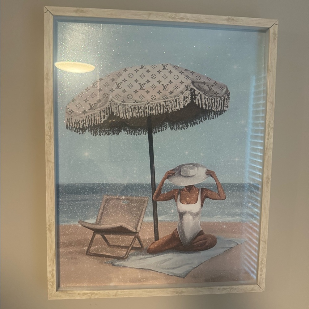 LV beach painting